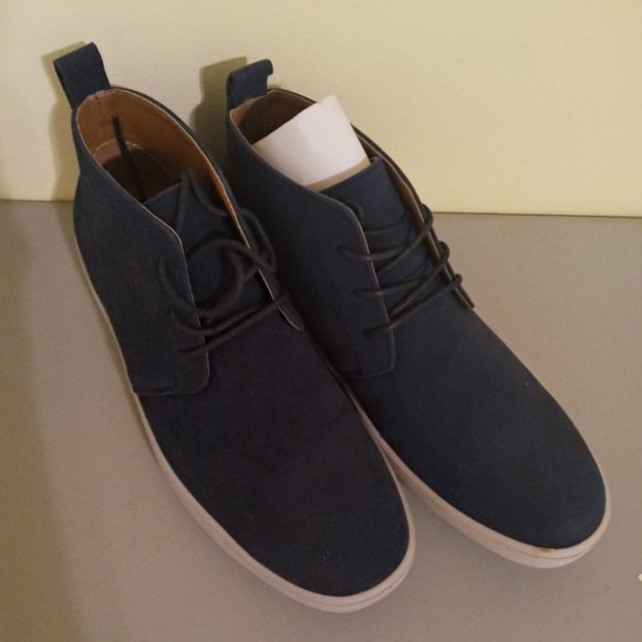 Alfani Mens Kenny Plain Toe Navy Chukka Boots, 8.5M NEW in box main image 5
